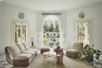 Billede af GUBI Bohemian 72 Lounge Chair SH: 43 cm - Rattan/Chevron 002