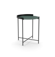 Billede af HOUE EDGE Tray Table Ø: 46 cm - Pine Green OUTLET