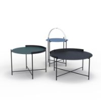 Billede af HOUE EDGE Tray Table Ø: 46 cm - Pine Green OUTLET