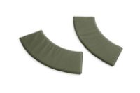 Billede af HAY Palissade Park Bench Cushion Set Of 2 L: 100 cm - Olive