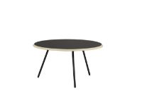 Billede af Woud Soround Coffee Table Ø: 75 cm H: 40,5 cm - Sort Laminat