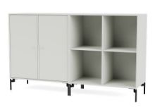 Billede af Montana Selection Pair Skænk med ben 139,2x69,6x38 cm - 09 Nordic / Black