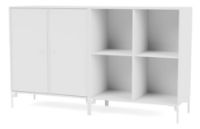 Billede af Montana Selection Pair Skænk med ben 139,2x69,6x38 cm - 101 New White / Snow