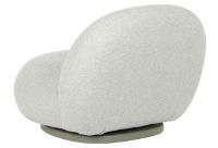 Billede af GUBI Pacha Outdoor Lounge Chair w. Swivel SH: 37 cm - Dedar Libera 003/Moss Gray