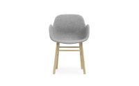 Billede af Normann Copenhagen Form Armstol SH: 44cm - Partner Grey/Eg