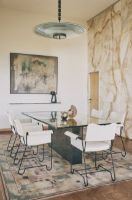 Billede af GUBI Tropique Dining Chair SH: 45 cm - Black/Limonta 06