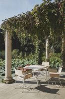 Billede af GUBI Tropique Dining Chair SH: 45 cm - White/Limonta 12