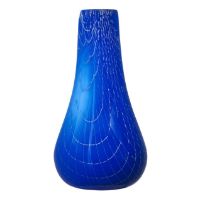 Billede af Kodanska Flow Vase H: 40-45 cm - Blue W. Print UDSTILLINGSMODEL