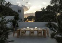 Billede af GUBI Outdoor Atmosfera Dining Table 105 x 281 cm - Teak