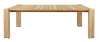 Billede af GUBI Outdoor Atmosfera Dining Table 105 x 209 cm - Teak