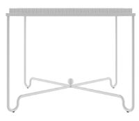 Billede af GUBI Tropique Dining Table 90x90 cm - White Steel