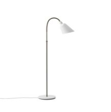 Billede af &Tradition Bellevue Floor AJ7 H: 130 cm - White/Bronzed Brass