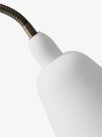 Billede af &Tradition Bellevue Floor AJ7 H: 130 cm - White/Bronzed Brass