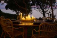 Billede af Sirius Smilla Tall Genopladelige Stearinlys H: 25 cm Sæt af 2 stk. - White 