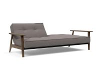 Billede af Innovation Living Splitback Frej Sofa Bed B: 232 cm - Smoked Oak/521 Mixed Dance Grey