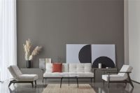 Billede af Innovation Living Splitback Frej Chair B: 112 cm - Smoked Oak/216 Flashtex Dark Grey