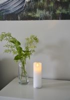 Billede af Sirius Sara Genopladeligt Stearinlys H: 15 cm - Hvid 