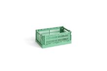 Billede af HAY Colour Crate Recycled S 10,5x17x26,5 cm - Dark Mint
