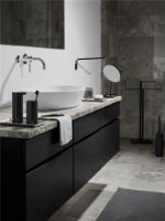 Billede af Blomus Riva Set of 2 Guest Hand Towles 30x50 cm - Black