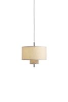 Billede af New Works Margin Pendant Lamp Ø: 50 cm - Beige/Black 