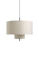 Billede af New Works Margin Pendant Lamp Ø: 90 cm - Beige/Black