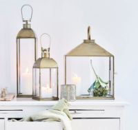 Billede af Sika-Design Lanterne Lille H: 35 cm - Messing