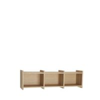 Billede af Hübsch Focal Shelf Unit 80x20x23 FSC Egetræsfiner - Natur
