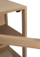 Billede af Hübsch Kaiser Cabinet 130x60 FSC Egetræ - Natur