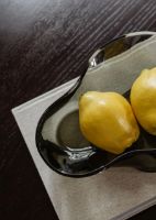 Billede af Audo Copenhagen Aer Vase H: 6,7 cm - Smoke Glass 