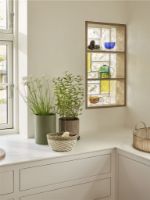 Billede af Hübsch Palm Kurve sæt af 2 - Natur  OUTLET