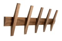 Billede af Hoigaard Tangent-5 Knagerække B: 64 cm - Valnød