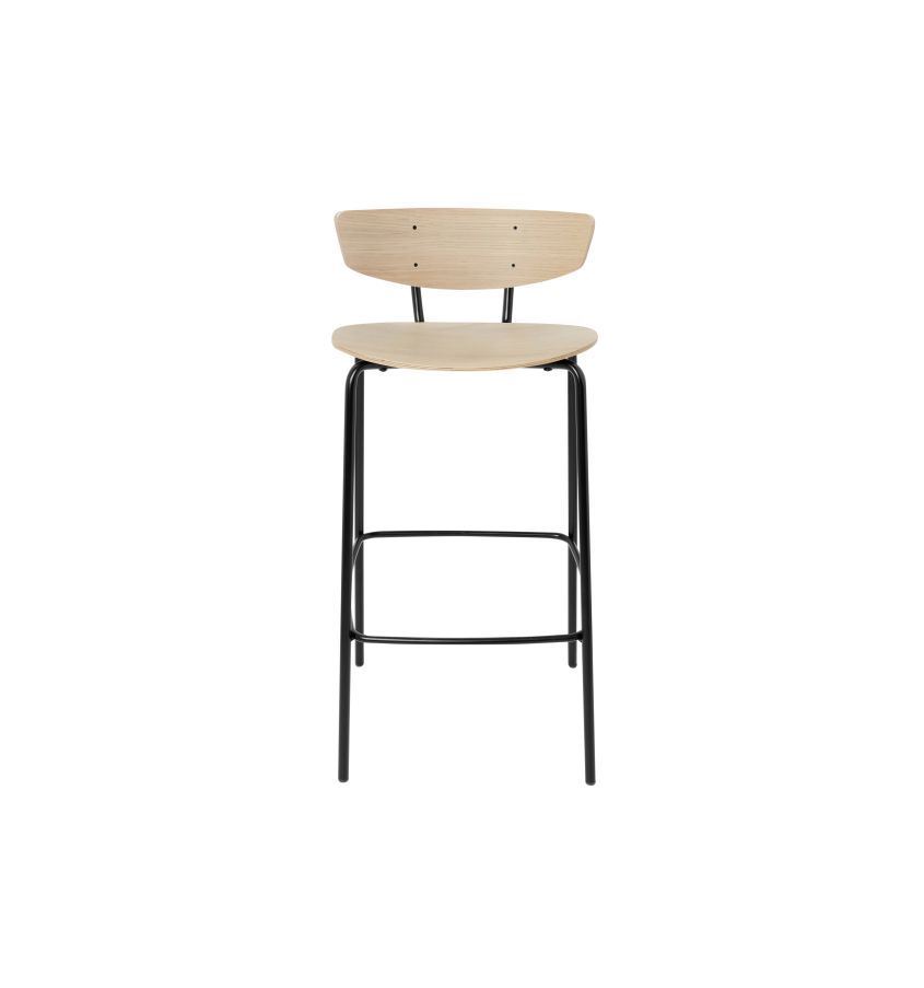 Billede af Ferm Living Herman Counter Chair H: 87 cm - White Oiled Oak