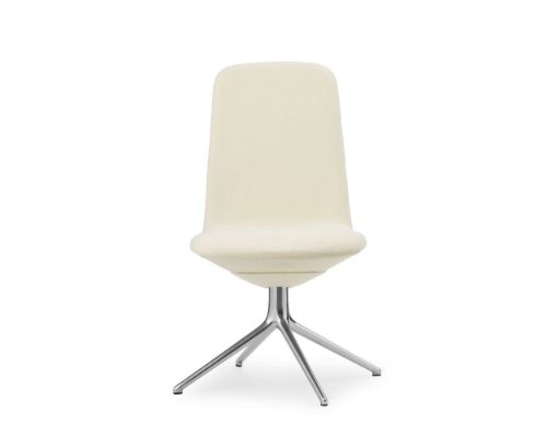 Normann Copenhagen Off Chair Lav H: 100,8 cm - Aluminium/Hallingdal 0100