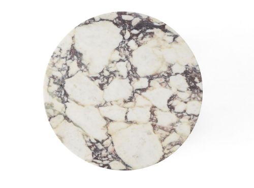 Audo Copenhagen Androgyne Table Top Ø: 42 cm - Calacatta Viola Marble