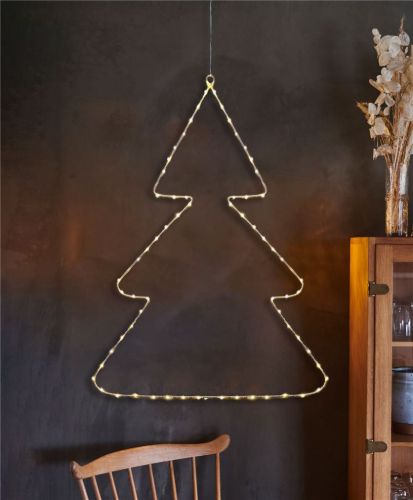 Sirius Liva Juletræ 80 LED lys - Hvid