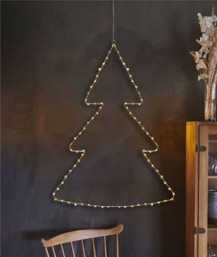 Sirius Liva Juletræ 80 LED lys - Guld