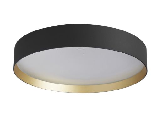 LOOM Design Lucia Loftlampe Ø: 45 cm - Black/Gold