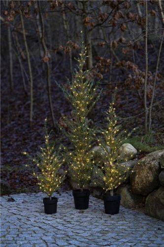 Sirius Milas Cedar Træ 150 LED lys H: 130 cm - Grøn