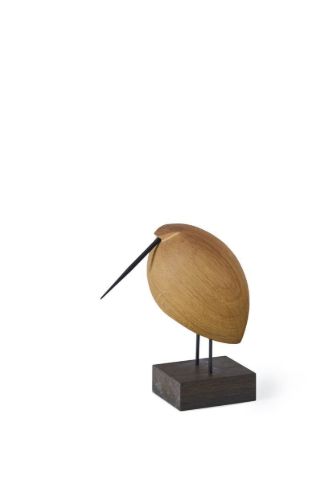 Warm Nordic Beak Bird Lazy Snipe 14x15,5 cm - Olieret Eg