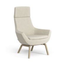 Billede af Swedese Happy Lænestol H: 101 cm - Egbejdset Ask/Hallingdal 65 0200