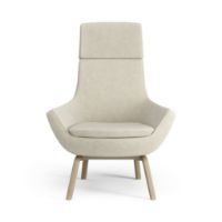 Billede af Swedese Happy Lænestol H: 101 cm - Egbejdset Ask/Hallingdal 65 0200