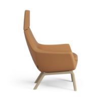 Billede af Swedese Happy Lænestol H: 101 cm - Egbejdset Ask/Soft 54035