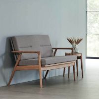 Billede af Farstrup Nobel 8982 Sofa L: 145 cm - Eg/Breeze Fusion 