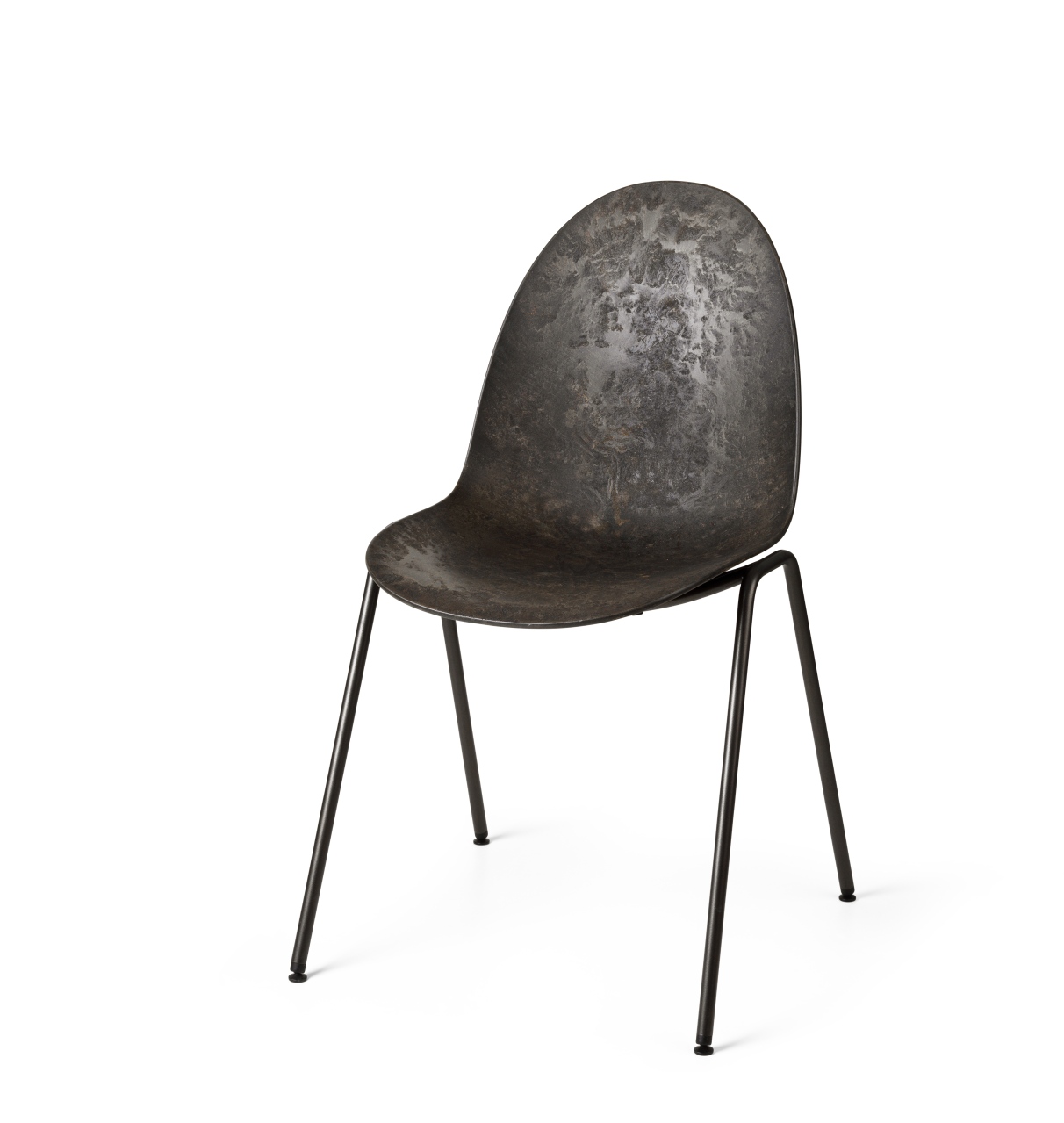 Billede af Mater Eternity Sidechair SH: 46 cm - Coffee Waste Black 