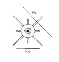 Billede af Design By Us Flash Your Lamps Suspension 75x75 cm - Gold