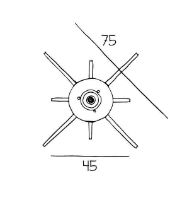 Billede af Design By Us Flash Your Lamps Suspension 75x75 cm - Black
