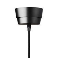 Billede af Design By Us New Wave Stripe Pendant Ø: 21 cm - Smoke/Black