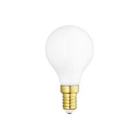 Billede af Design By Us Arbitrary Bulb Ø45 Crown E14 2,5W LED Dimmable H: 7,7 cm - Milky