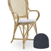 Billede af Sika-Design Hynde til Fleur Spisebordsstol 43x43 cm - A635 Youtoo Dark Blue 