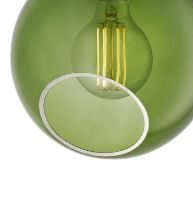 Billede af Design By Us Ballroom Pendant Ø: 20 cm - Army/Black